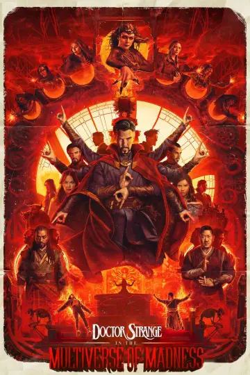 Plakat do filmu "Doktor Strange w multiwersum obłędu" #5395