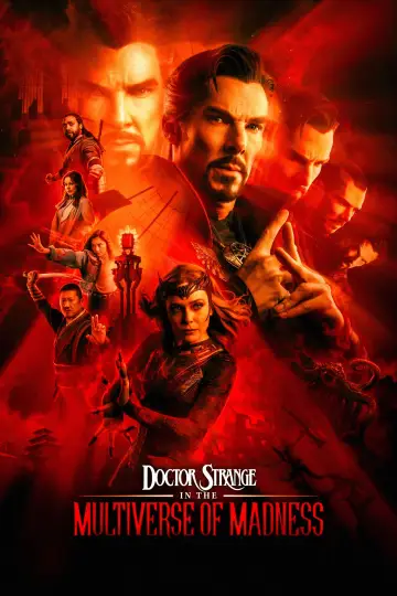 Plakat do filmu "Doktor Strange w multiwersum obłędu" #5407
