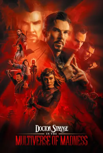 Plakat do filmu "Doktor Strange w multiwersum obłędu" #5411