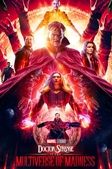 Plakat do filmu "Doktor Strange w multiwersum obłędu" #5423