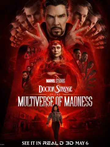 Plakat do filmu "Doktor Strange w multiwersum obłędu" #5450