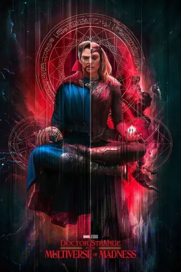 Plakat do filmu "Doktor Strange w multiwersum obłędu" #5451