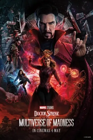 Plakat do filmu "Doktor Strange w multiwersum obłędu" #5458