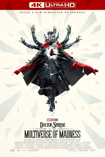 Plakat do filmu "Doktor Strange w multiwersum obłędu" #5462