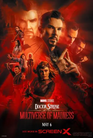Plakat do filmu "Doktor Strange w multiwersum obłędu" #5465