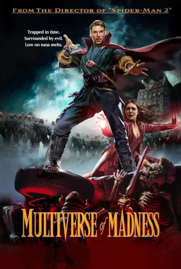 Plakat do filmu "Doktor Strange w multiwersum obłędu" #5490
