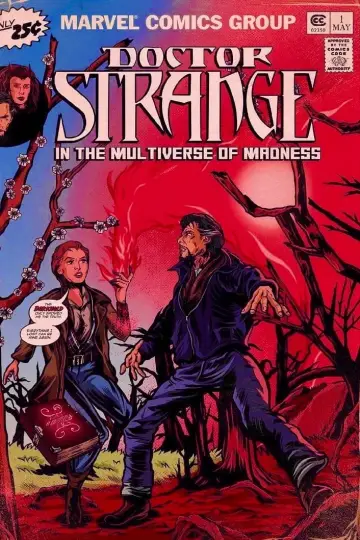 Plakat do filmu "Doktor Strange w multiwersum obłędu" #5510