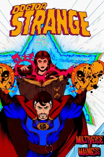 Plakat do filmu "Doktor Strange w multiwersum obłędu" #5511