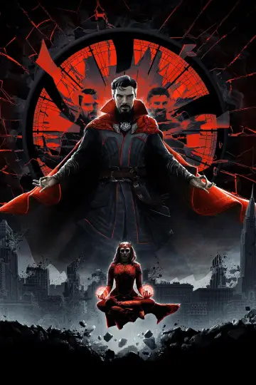 Plakat do filmu "Doktor Strange w multiwersum obłędu" #558108