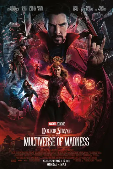 Plakat do filmu "Doktor Strange w multiwersum obłędu" #558122