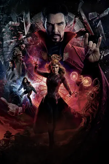Plakat do filmu "Doktor Strange w multiwersum obłędu" #558149