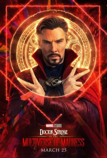 Plakat do filmu "Doktor Strange w multiwersum obłędu" #558158