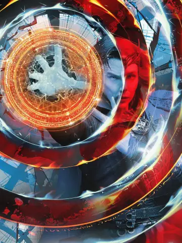 Plakat do filmu "Doktor Strange w multiwersum obłędu" #558159