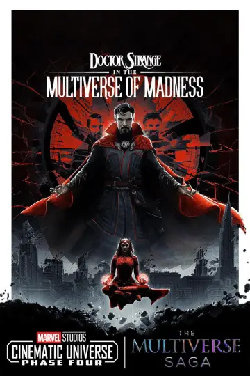 Plakat do filmu "Doktor Strange w multiwersum obłędu" #558162