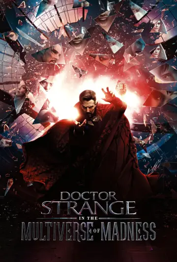Plakat do filmu "Doktor Strange w multiwersum obłędu" #558186