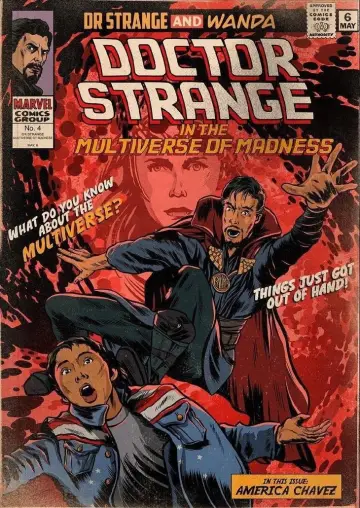 Plakat do filmu "Doktor Strange w multiwersum obłędu" #830954