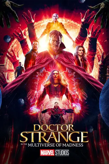 Plakat do filmu "Doktor Strange w multiwersum obłędu" #926711