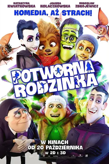 Plakat do filmu "Potworna rodzinka" #1002846