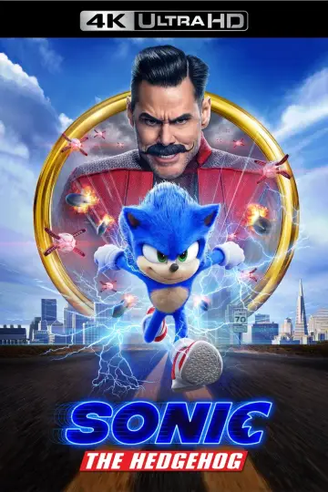 Plakat do filmu "Sonic. Szybki jak błyskawica" #223929
