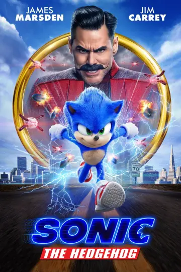 Plakat do filmu "Sonic. Szybki jak błyskawica" #223937