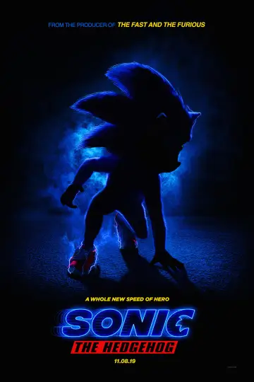 Plakat do filmu "Sonic. Szybki jak błyskawica" #223939