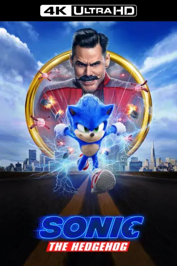 Plakat do filmu "Sonic. Szybki jak błyskawica" #223940