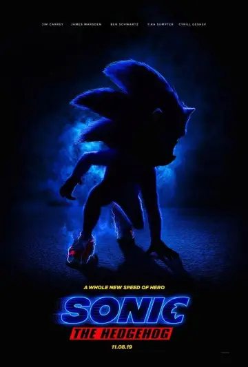 Plakat do filmu "Sonic. Szybki jak błyskawica" #223943
