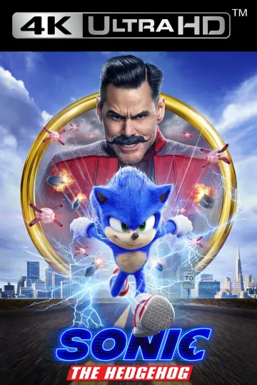 Plakat do filmu "Sonic. Szybki jak błyskawica" #223953