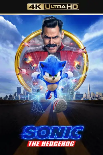 Plakat do filmu "Sonic. Szybki jak błyskawica" #223957
