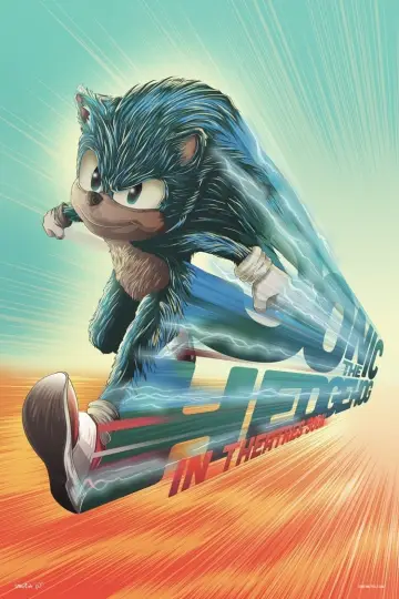 Plakat do filmu "Sonic. Szybki jak błyskawica" #223962