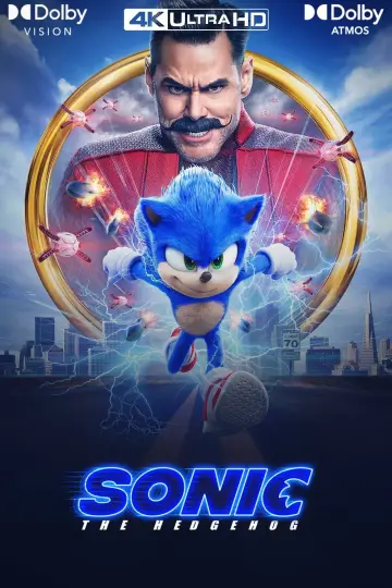 Plakat do filmu "Sonic. Szybki jak błyskawica" #223963