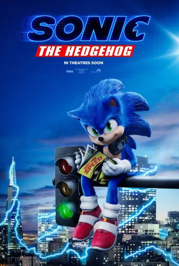 Plakat do filmu "Sonic. Szybki jak błyskawica" #596652