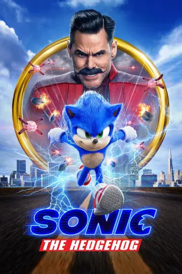Plakat do filmu "Sonic. Szybki jak błyskawica" #596654