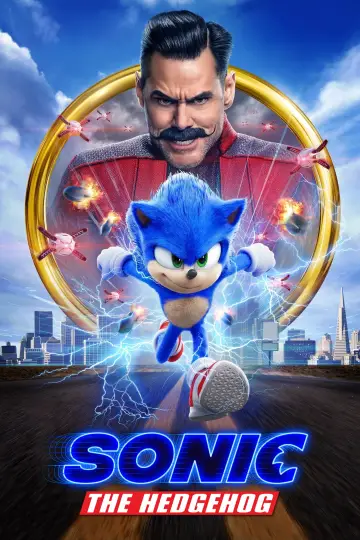 Plakat do filmu "Sonic. Szybki jak błyskawica" #596677