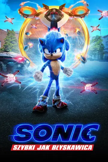 Plakat do filmu "Sonic. Szybki jak błyskawica" #596680