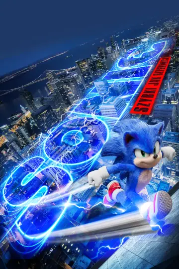 Plakat do filmu "Sonic. Szybki jak błyskawica" #596692