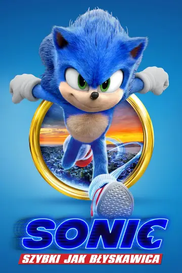 Plakat do filmu "Sonic. Szybki jak błyskawica" #596702