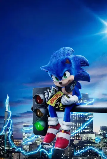 Plakat do filmu "Sonic. Szybki jak błyskawica" #596707