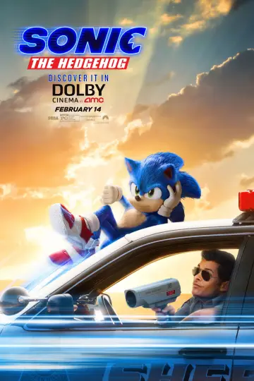 Plakat do filmu "Sonic. Szybki jak błyskawica" #596720