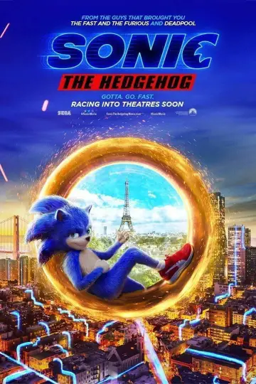 Plakat do filmu "Sonic. Szybki jak błyskawica" #770114