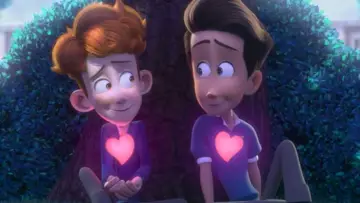 Zasłona do filmu "In a Heartbeat" #180016