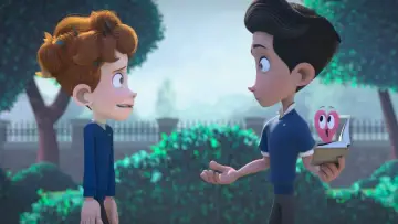 Zasłona do filmu "In a Heartbeat" #180017