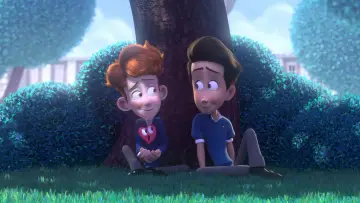 Zasłona do filmu "In a Heartbeat" #1805392
