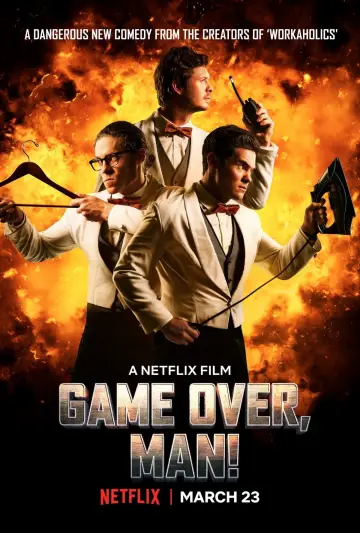 Plakat do filmu "Game Over, Man!" #135237