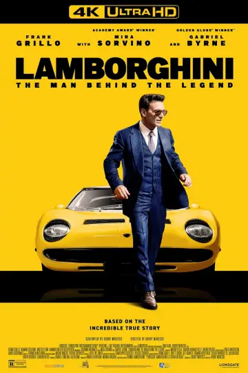 Plakat do filmu "Lamborghini: Człowiek, który stworzył legendę" #24713