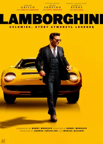 Plakat do filmu "Lamborghini: Człowiek, który stworzył legendę" #882569