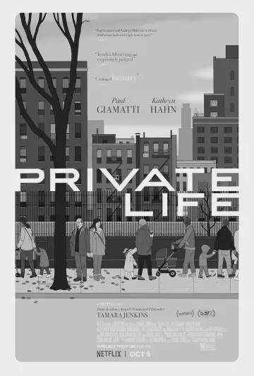 Plakat do filmu "Życie prywatne" #993257
