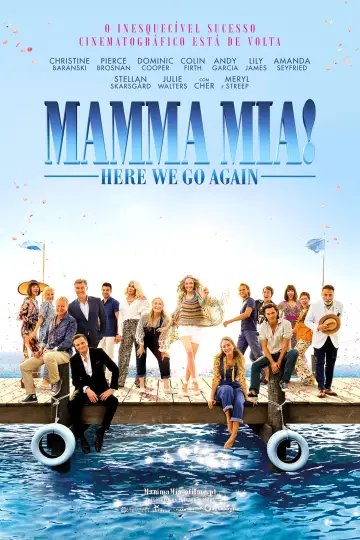 Plakat do filmu "Mamma Mia! Here We Go Again" #106495