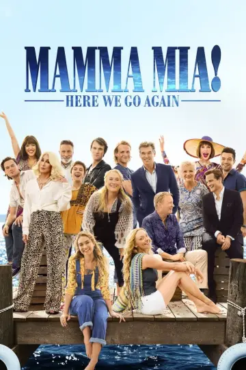 Plakat do filmu "Mamma Mia! Here We Go Again" #106496