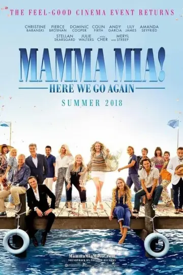 Plakat do filmu "Mamma Mia! Here We Go Again" #106512